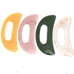 Hot Resin Guasha Board Face Back Waist Spa Massager Beeswax Gua Sha Scraping Massage Scraper Acupuncture Guasha Board Massager