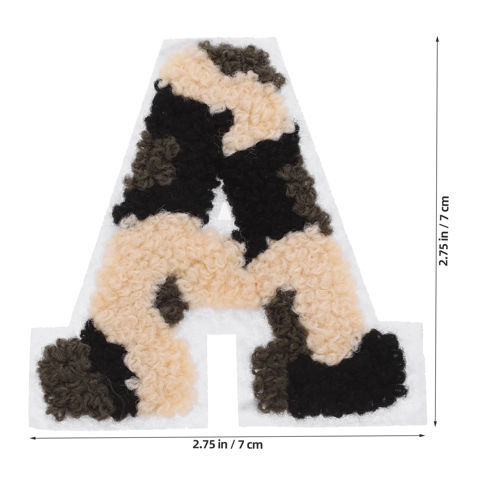 

26pcs Letter Iron On Alphabet Clothing Patches Garment Decorative Ironing Letters For Clothes Bags Backpacks Lightweight