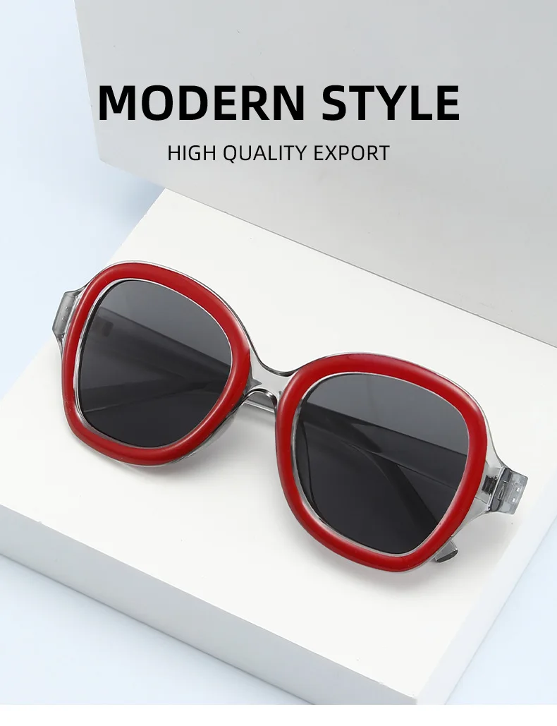 

High end sunglasses, internet street photography glasses, UV resistant polarized sunglasses
