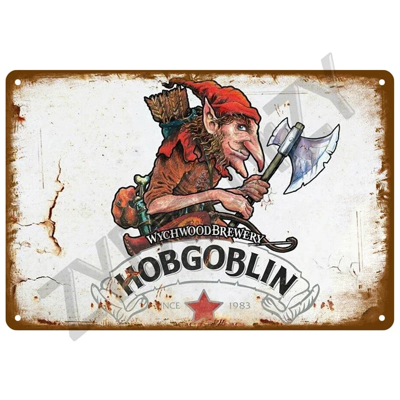 Vintage Beer & Liquor Brand Logo Tin Signs Set, Retro San Miguel Birra Moretti Havana Club Metal Wall Art, Rustic Decor Plaques - view 4