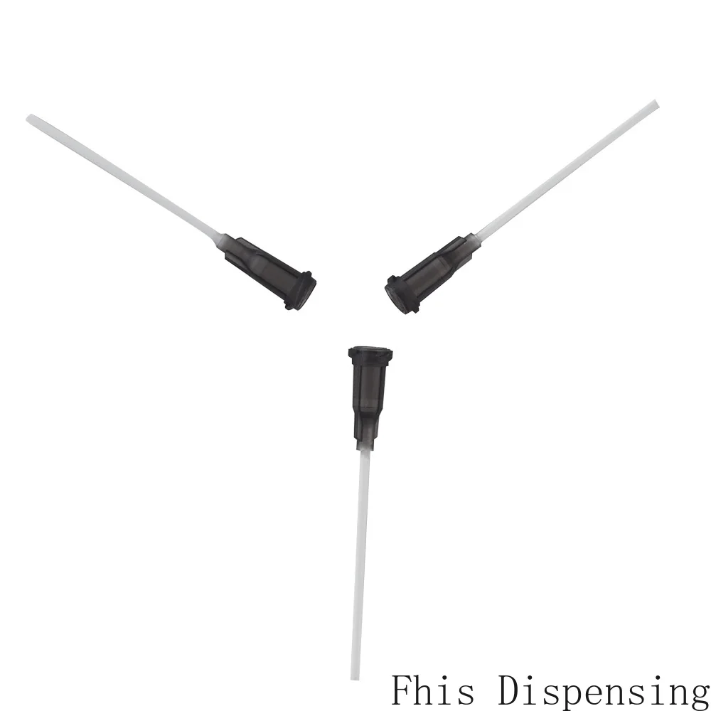 Pack Of 100กาว Dispensing เข็มความยาว1.5นิ้ว PP ยืดหยุ่นเข็ม16G