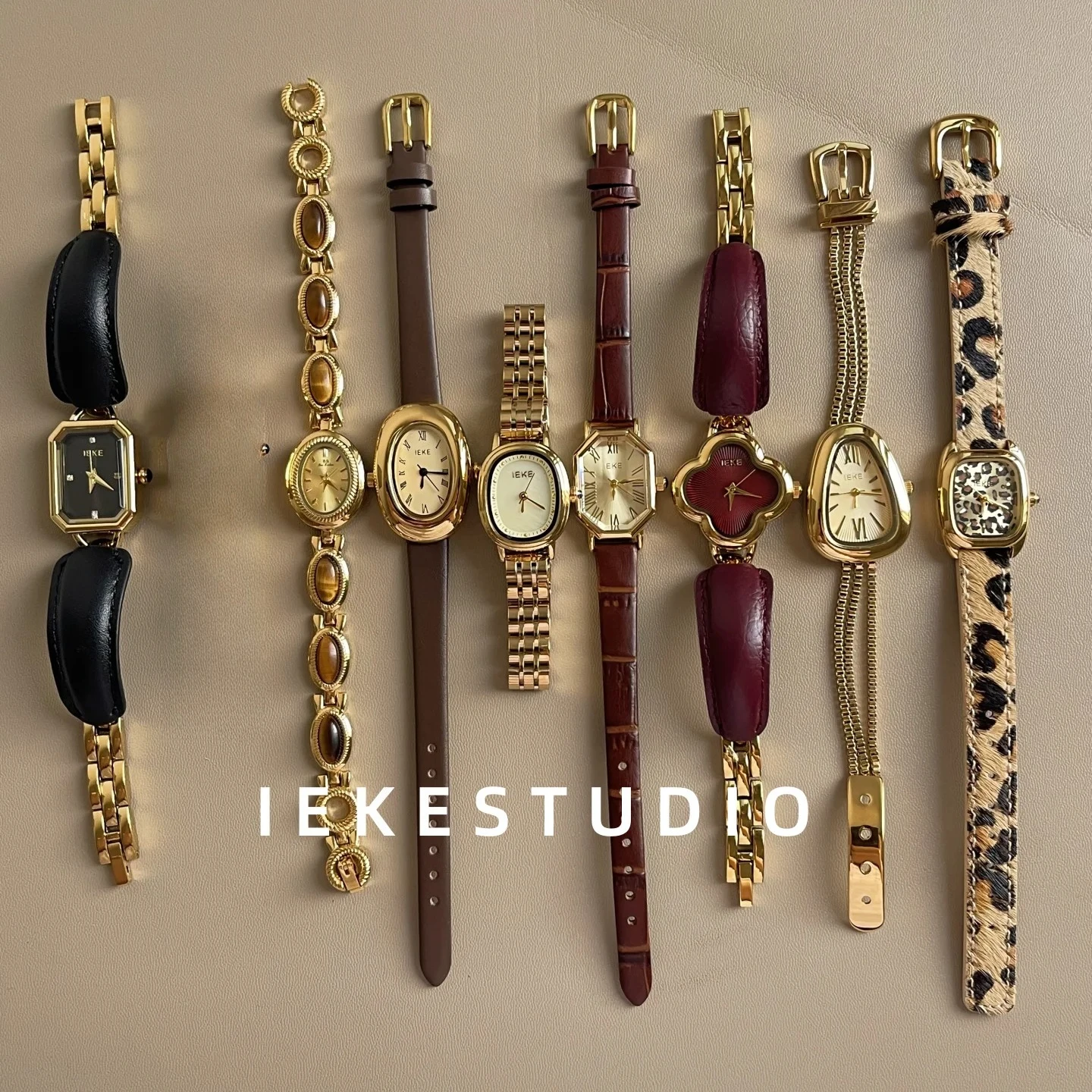 Retro-Style, Light Luxury, High-End, Fashionable And Exquisite Versatile Women'S Quartz Watch/Wristwatch. Luxury Women'S Watch.