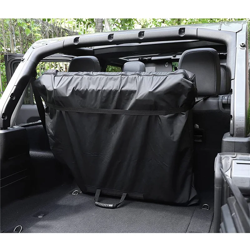 

2X Freedom Top Panels Storage Bag For Jeep Wrangler JK JKU JL JLU 2 Door 4 Door Hard Top Models JT 2007-2021 (Black)