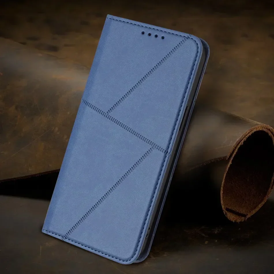 Pop Strong Magnetic Case For Samsung Galaxy A42 A40 A41 A50 A50S A51 A52 A52S A53 A54 A55 A56 A70 A71 A72 A73 5G Wallet Phone Co