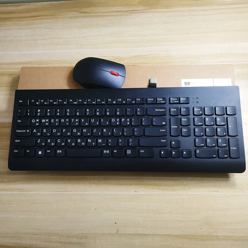 

Korean layout wireless combo keyboard and mouse KBRFBU71 For Lenovo