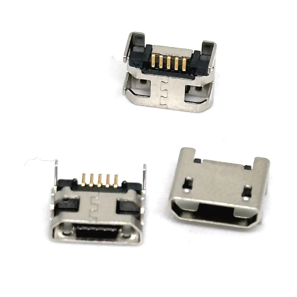 5Pin Micro SMD SMT USB Connector Female Port Jack Solder Plug Android Phone Data Charging Socket 5P Micro USB DIY Repair Adapter - Image 4