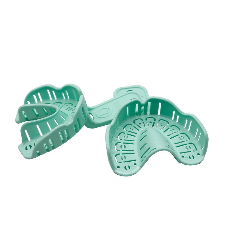 6pcs/set Hot Selling Lab Disposable Plastic Implant Impression Tray Kit for Orthodontics Crown and Bridge s