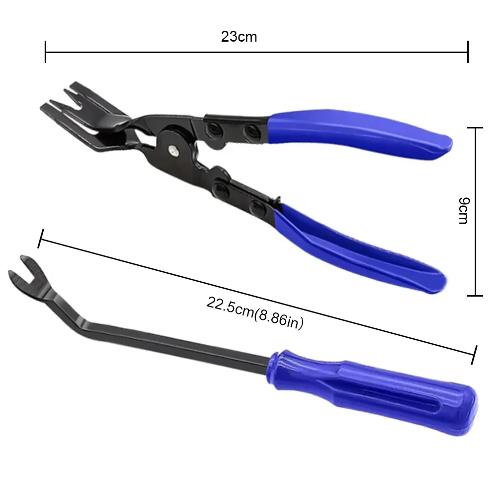 Auto Stoßstange Retainer Clips Nagel Puller Verschluss Backe Schraubendreher Trim Removal Kit Kunststoff Nieten Modifikation Installation Werkzeuge