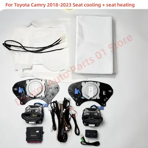 토요타 캠리 2018-2023 에 적합한 카시트 냉각, 앞 좌석 지능형 등받이 선풍기 에어컨 패널 제어, 신제품