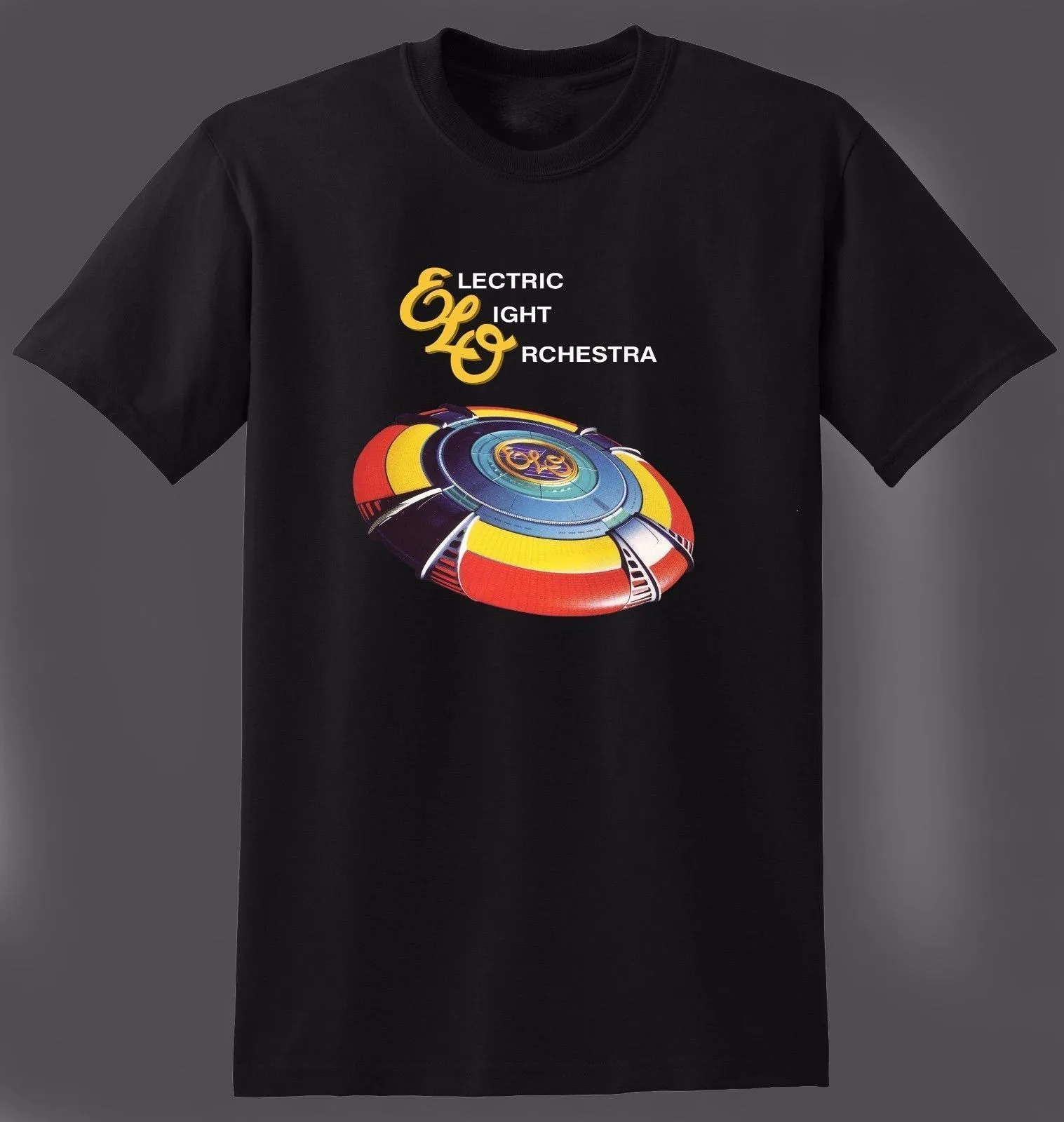 

Vtg Electric Light Orchestra Band Heavy Cotton Black S-4XL Unisex Shirt C165