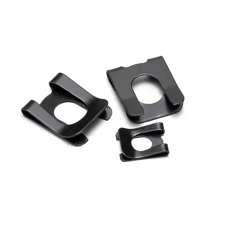 مقاومة التعب 65Mn الصلب U كليب المضادة للاهتزاز للآلات الثقيلة ومحرك رمح الاحتفاظ M4 M6 M8 M10 M16 #6