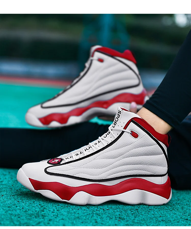 2025 Winter High Quality Mens Basketball Shoes Boys Basketball Shoes Summer High Top Anti Slip Outdoor Sports Shoes
