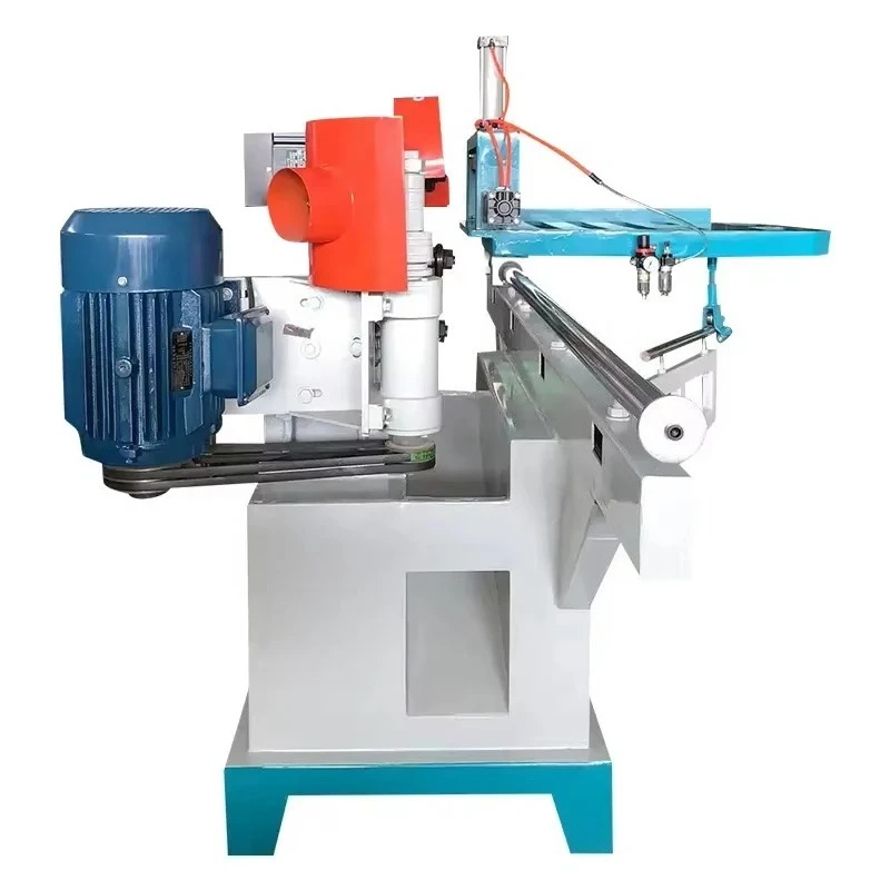 WELLMAX Woodworking Tool Pneumatically Tenon Machine Double Track Five Disc Tenoning Machine