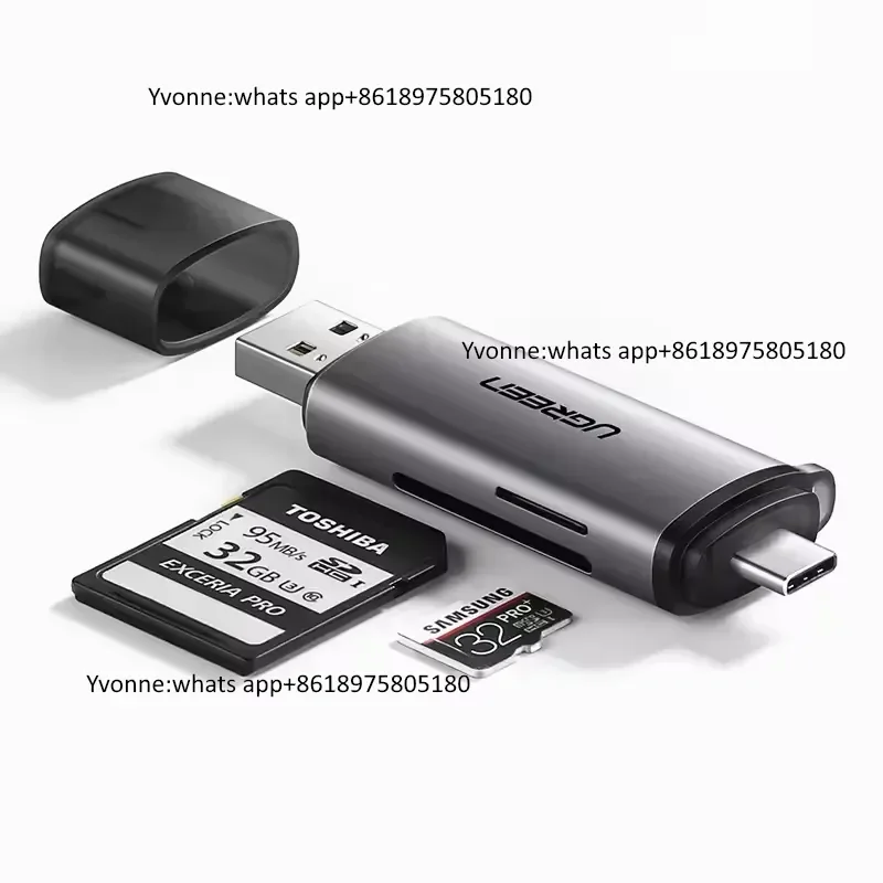 USB Mini USB C USB 3.0 to Memory Adapter for External Photo Multi Smart
