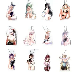 Hot Sale Jdm Anime High Quality Cute Sex Girl Car Air Freshener Fresher Auto Rearview Mirror Perfume Accessories Pendant