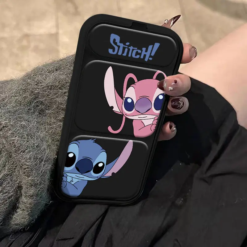 Palafitas dos desenhos animados caso do telefone móvel iphone16promax suporte dobrável 15 14 13 criativo masculino e feminino personalizado caso do telefone móvel