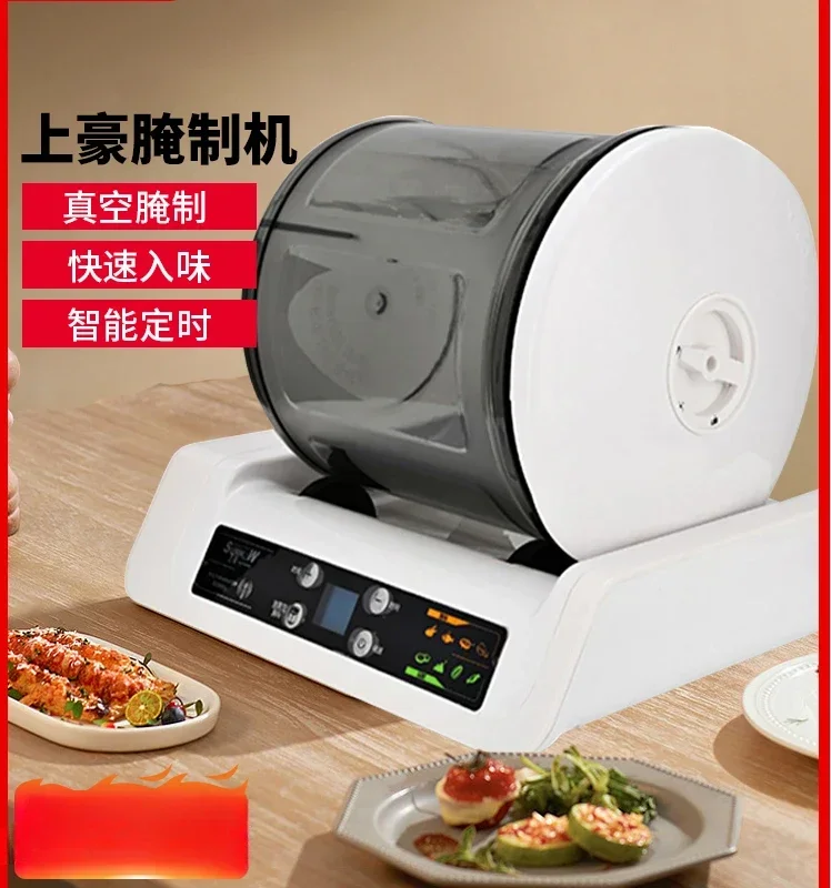 Vacuum Fried Chicken Bloating Machine Bacon Presser Tumbling  Intelligent Small Meat Products Pickles  Hamburger