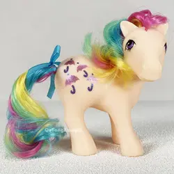 P10 008 Action Figures 10cm Little Cute Horse Model Doll G1 Parasol Anime Toys for Children