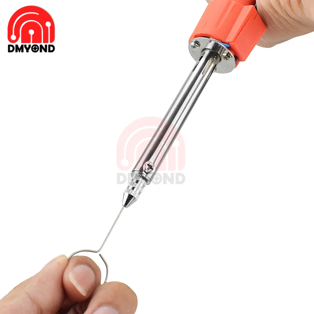 Ferro De Solda Elétrico Estanho Ventosa, Precision Welding Tool, Equipamento De Solda, Mão, UE, EU Plug, 220V, 36W, 2-em-1