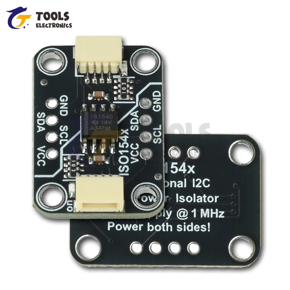

ISO1540 Bidirectional I2C Isolator Module STEMMA QT Qwiic Compatible Unsoldered
