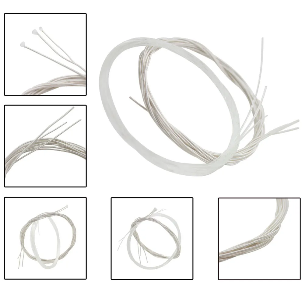 

6pcs Nylon Acoustic Set Accessories Strings Replacements Folk Strings Pack Guitar Acoustic Guitar String Replacement Parts