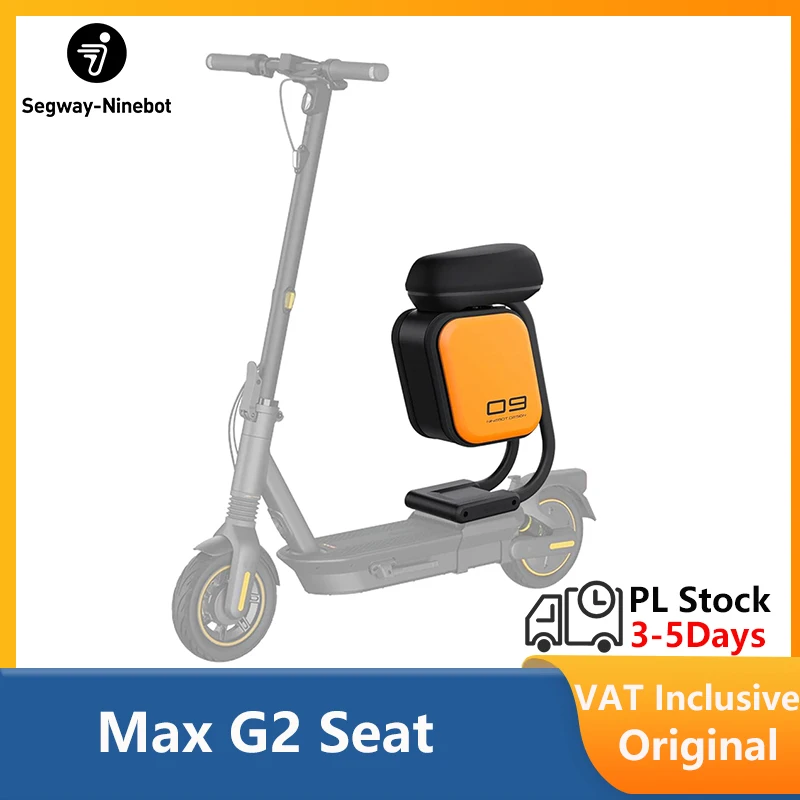 EU-Lagerbestand Multifunktionaler Sitz für Ninebot by Segway MAX G2 MAX G65 Elektroroller Original Stoßdämpfender Sitz Modifikation