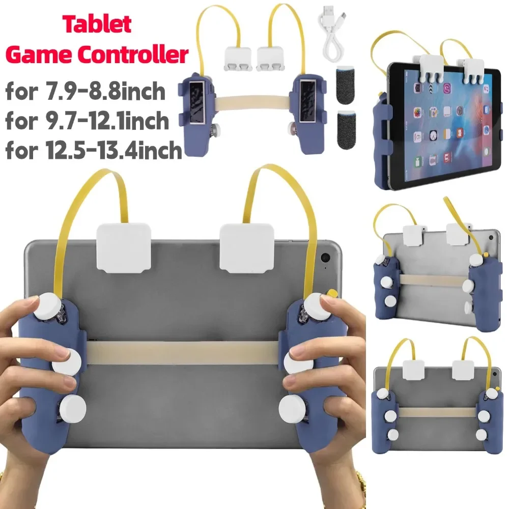 

Tablet Game Controller Pulse Continuous Shooting DIY Tablet Game Handle Six Buttons Mobile Gaming Controller Multiple Sizes