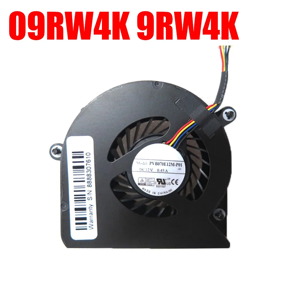 09RW4K 9RW4K Cooling Fan For DELL For Latitude 5430 Rugged PVB070E12M-P01 DC12V 0.45V