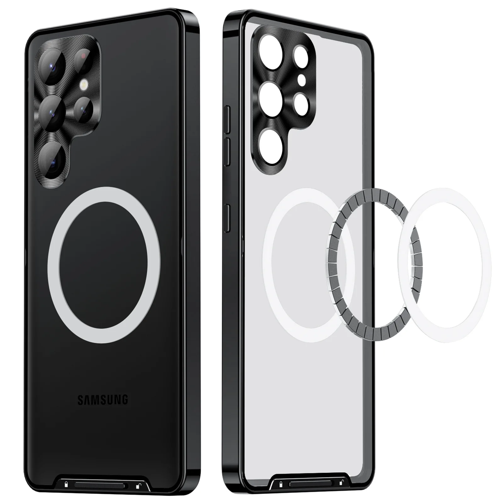 

case for Samsung S26 S25 S24 S23 S22 S21 ultra Shock Proof tough case Wireless Charging Anti-Fingerprint Anti-Scratch plain