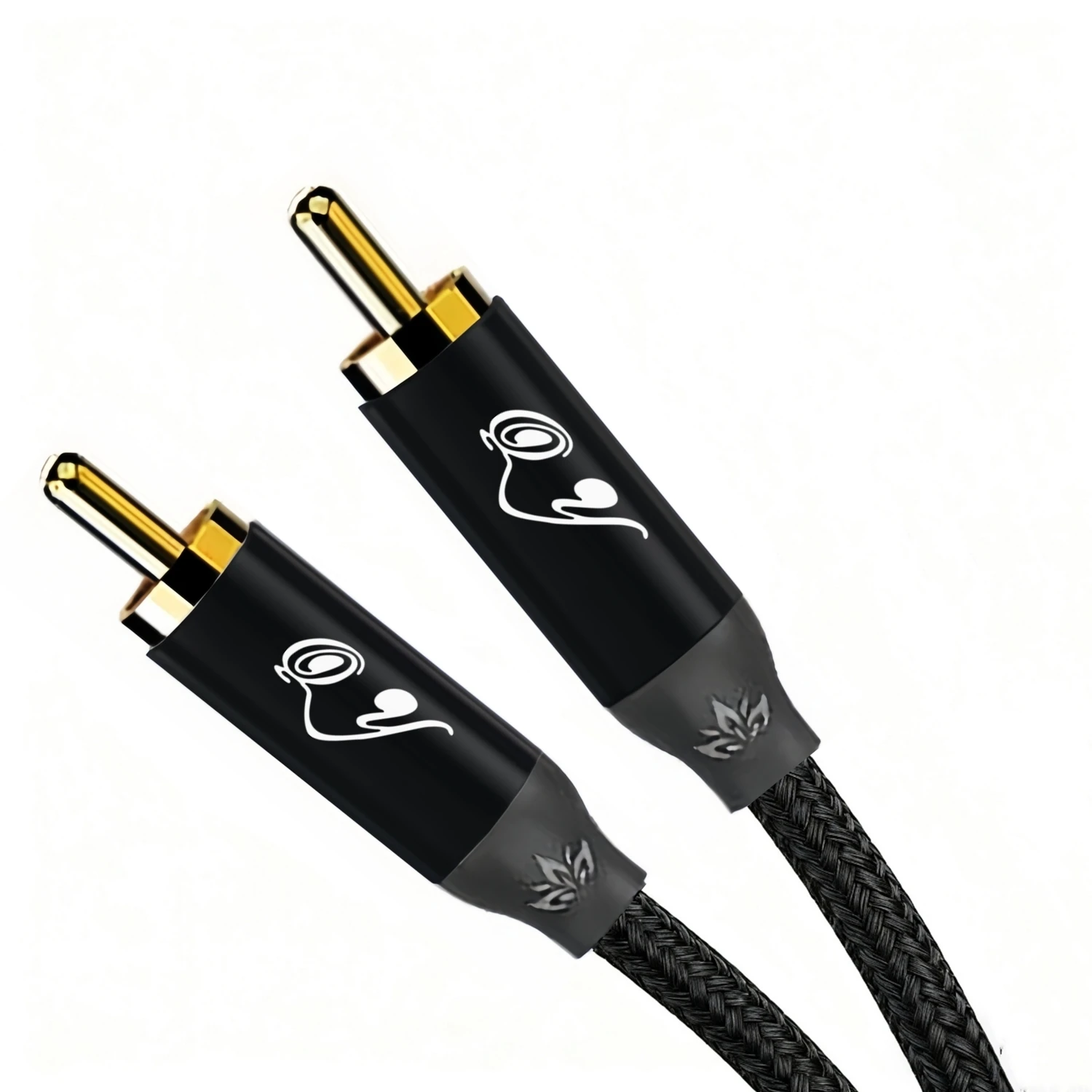 RCA-zu-RCA-Audiokabel, Stereo-Kabel (Stecker auf Stecker) - Hi-Fi, Abgeschirmt, Langlebig - für Heimkino, HDTV, Verstärker, Lautsprecher