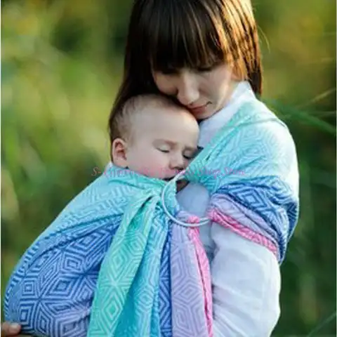 2PCS Ring Sling for Baby for Carrier Infant Wrap Accessories Aluminum Ring for Mommy Large Aluminum Rings Designed for B