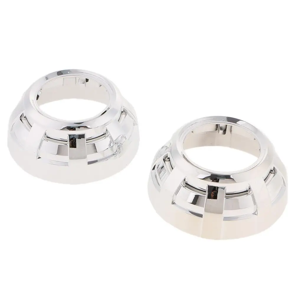3.0 Inch Car Projector Lens Shrouds Chrome Xenon Mask Bi Xenon Retrofit for Land Rover Headlight