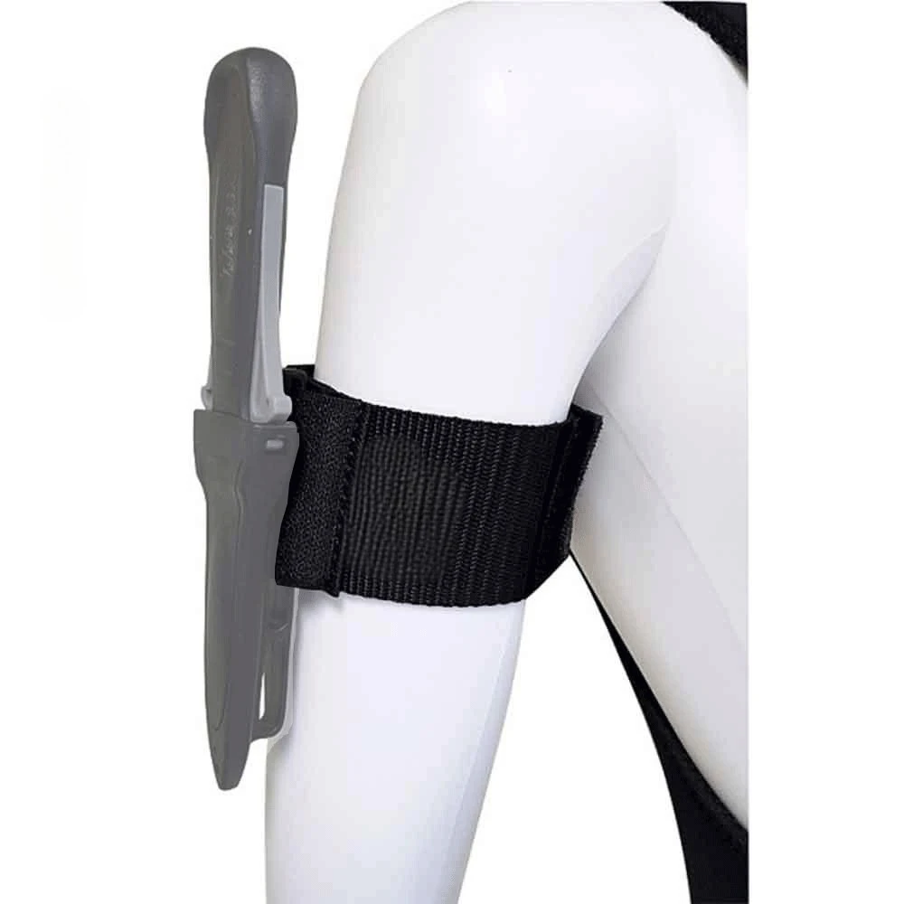 1Pc Scuba Diving Knife Holder Elastic Adhesi Strap Adjustable Arm Leg Mount Belt Cave Diving Outdoor Sports Protective Accessory
