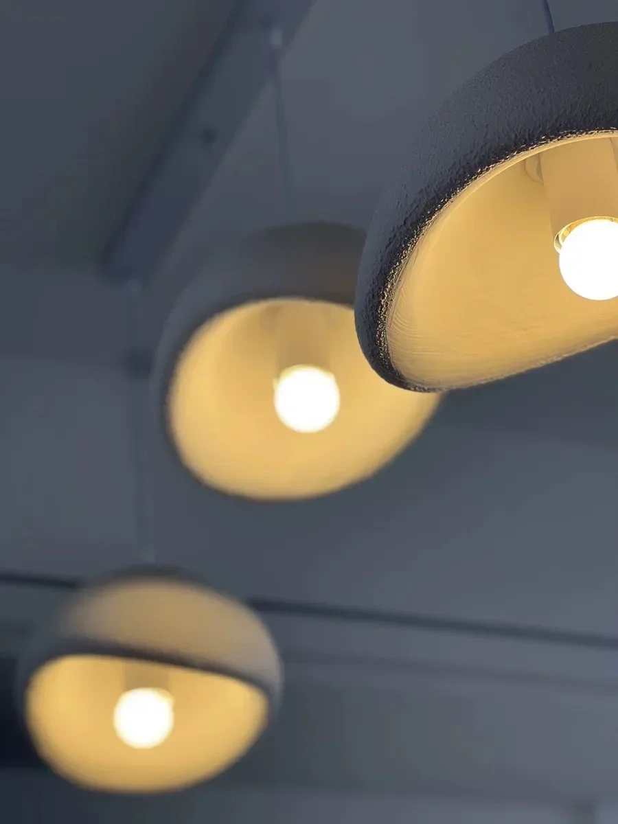 Nordic Bar Wabi Sabi E27 Led Pendant Light Loft Minimalism Led Hanging Lamp Cord Suspend Lamp For Bar Restaurant Lamp Fixtures image 4