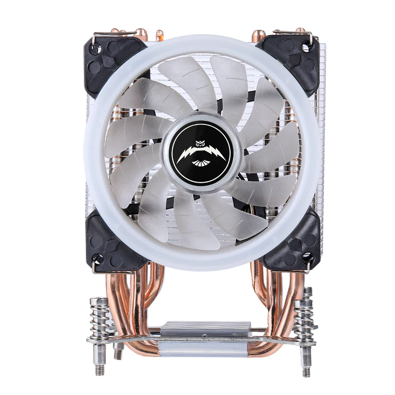 2/4/6 Heat Pipe Radiator Air-cooled Cooler CPU Cooling Fan 4pinPWM Mute Compatible LGA2011 2066 X79 X99 115x 1200 1700 18xx 1366