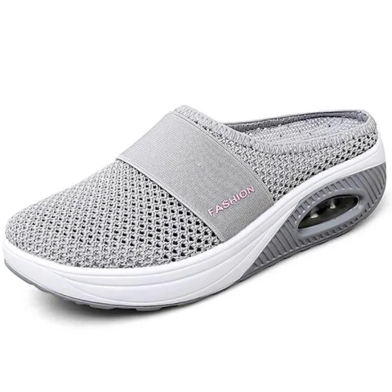 New Women Wedge Slippers Premium Slippers Vintage Anti-slip Female Platform Retro Shoes Plus Size Orthopedic Diabetic Sandals