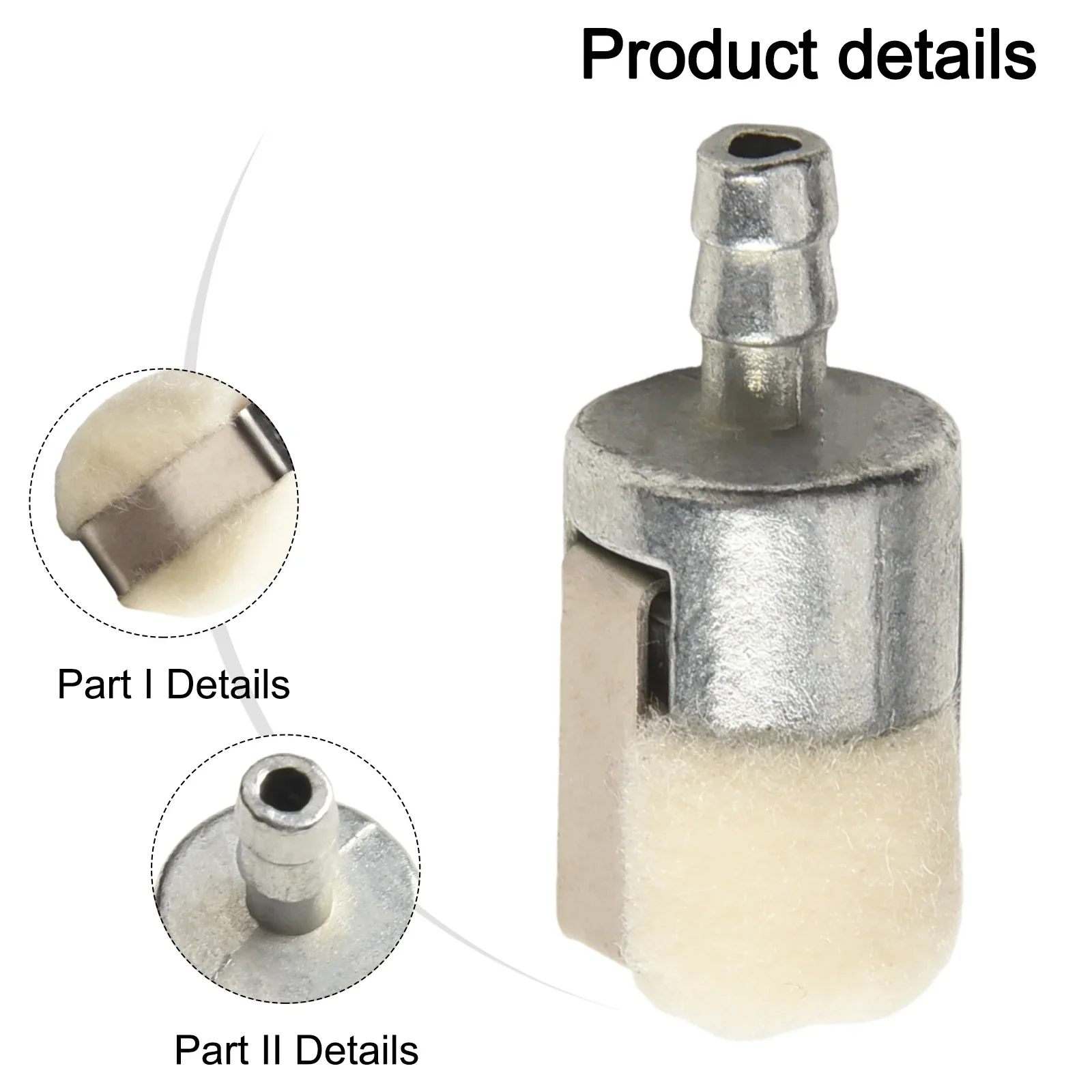 Filtro de combustible de alto rendimiento para una eficiencia óptima del motor, Compatible con motores GX22, GX25, GX31, GX35, HHB25, HHH25