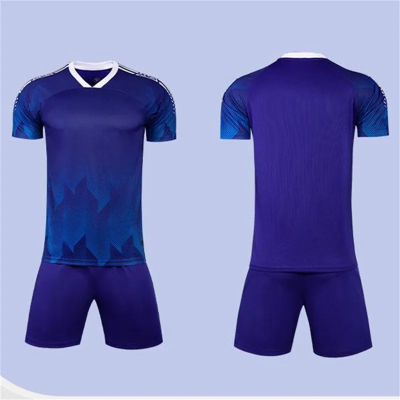 زي تدريب كرة القدم من البوليستر بنسبة 100% عالي الجودة للجنسين OEM مع مجموعة طباعة الاسم للبالغين #3