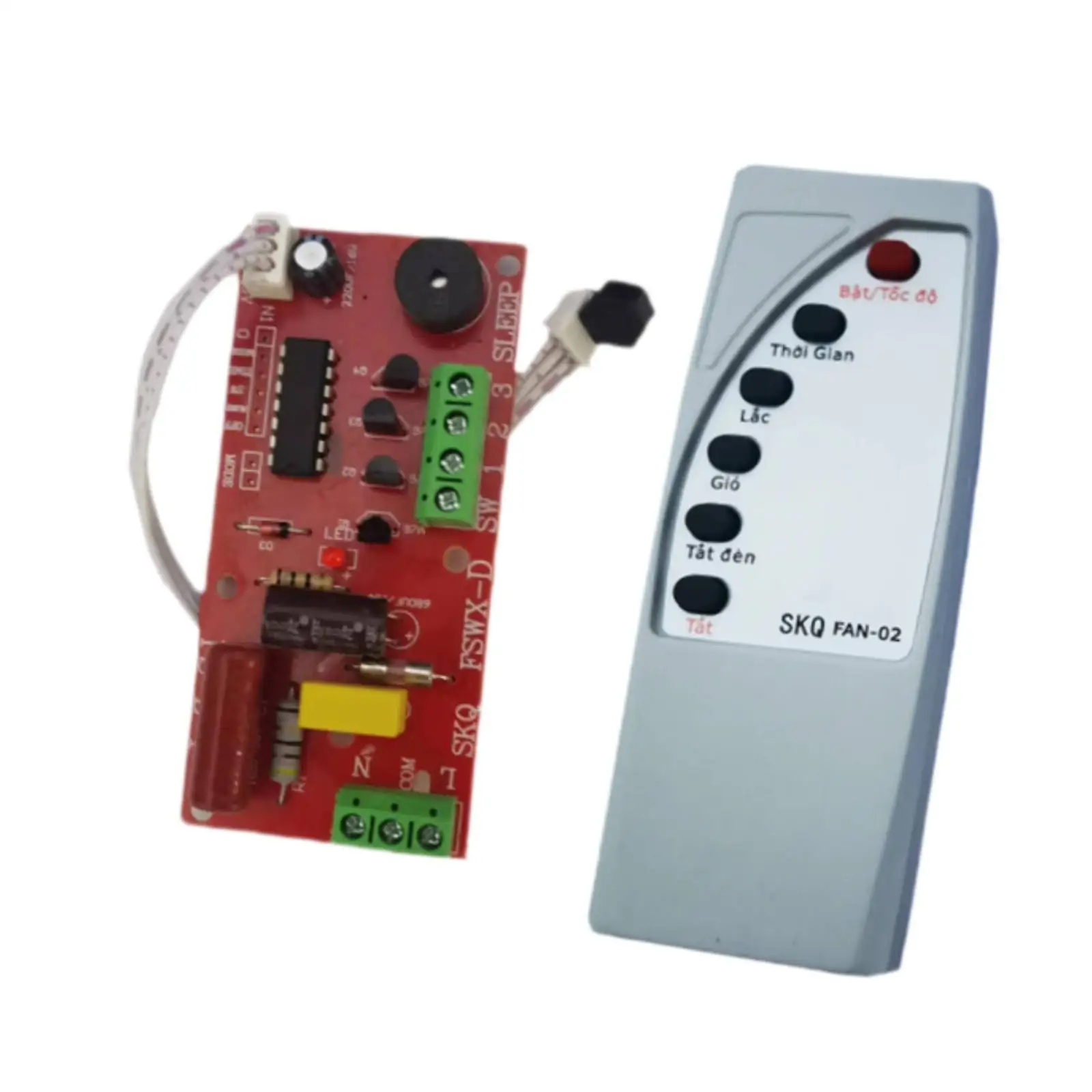 바닥용 회로 기판, 진동 헤드, 테이블 팬 팬 컨트롤러 모듈