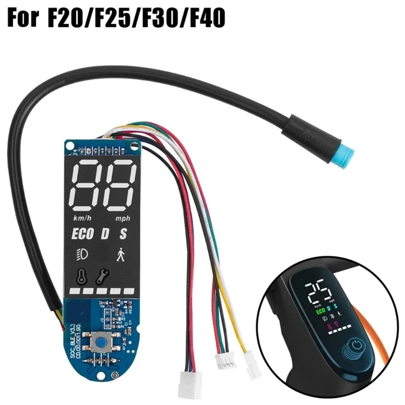 

Advanced LCD Display Control Panel Meter Instrument Dashboard for F20 F25 F30 Electric Scooter with Real Time Monitoring D7YA