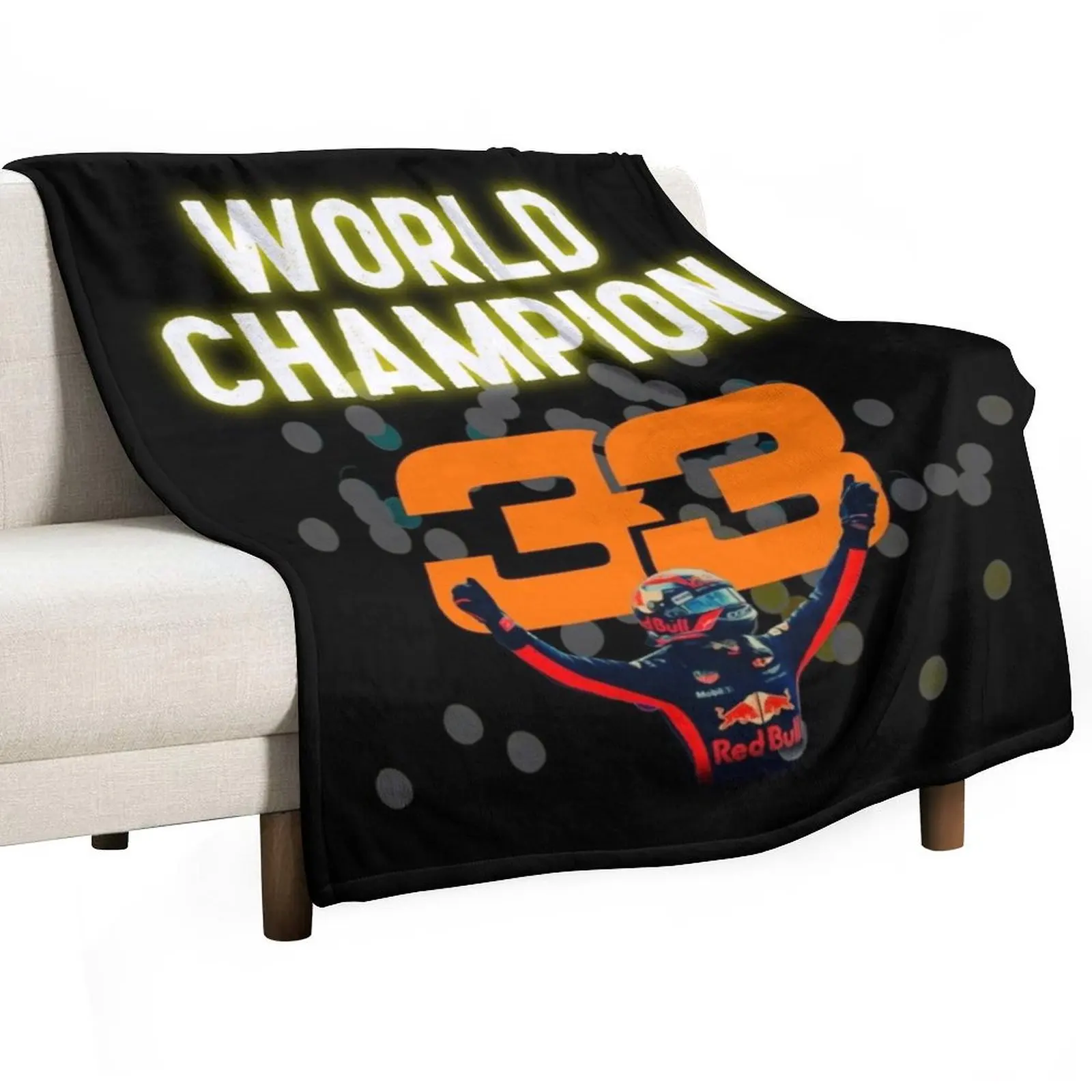 

Verstappen Champion Throw Blanket Moving Designers Blankets Sofas Of Decoration warm winter Blankets