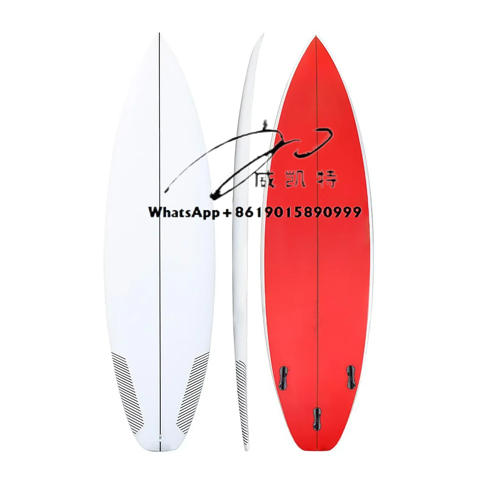 YF-SS0362 Epoxy Resin Fiberglass Cloth EPS Foam 6ft Shortboard Surfboard for Summer Beach Adults with Surfing