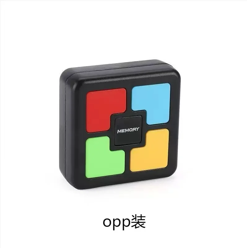 LED照明と効果音を備えた子供用記憶ゲームコンソール、手と目の協調を訓練するマルチプレイヤーインタラクティブおもちゃ