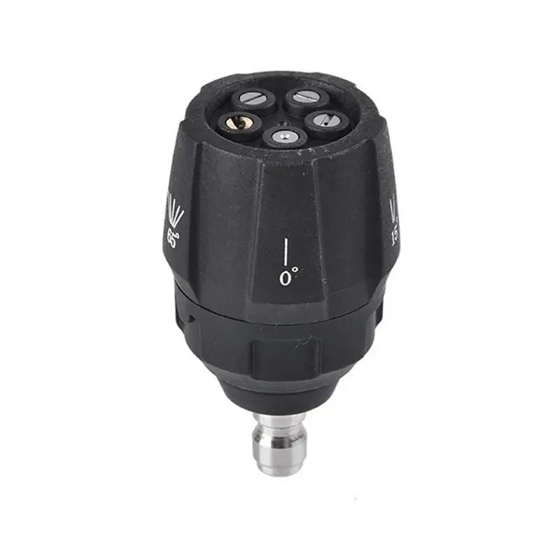1Pc 5 in 1 Nozzle High Pressure Washer G1 4 Male Quick Release Car Washer Gun 0 15 25 40 65 Nozzle