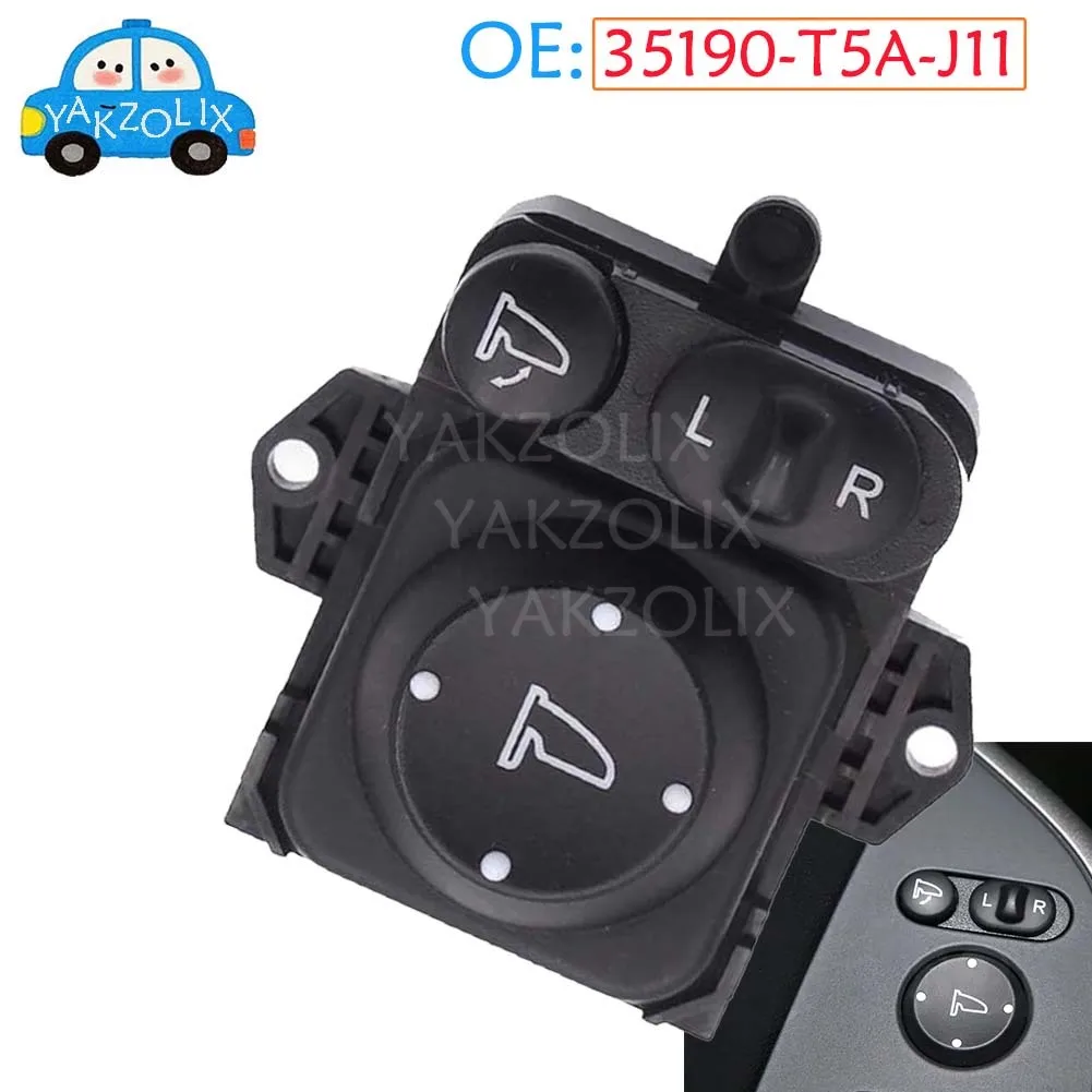 

For Honda CRV RM2 RM4 Odyssey RUV CU2 Spriror Vezel Accord FIT GK5 Elysion Front Left Side Reversing Mirror Switch Button Parts