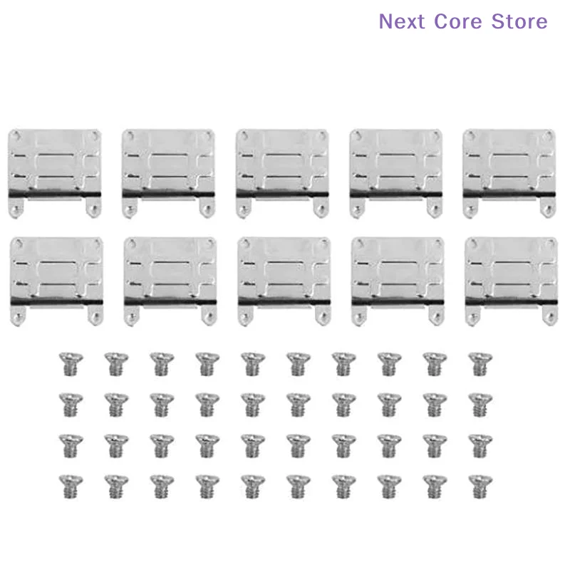 

[NC]10Pcs Metal PCI-E Half To Full Size Extension Card Wireless WiFi PCI-Express Adapter Bracket With Screws[NC]
