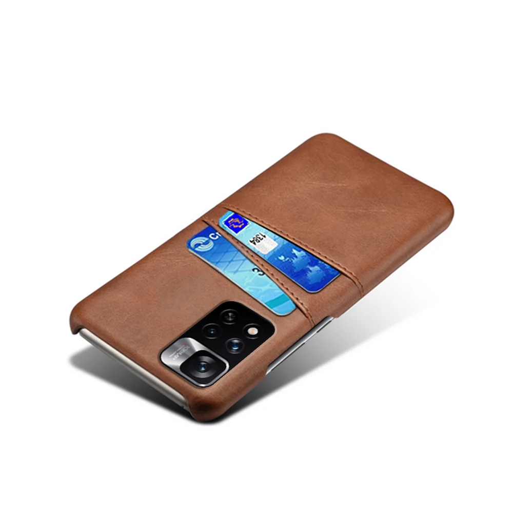 Retro PU Leather Card Slots Case For Xiaomi Redmi Note 11 Pro 10 9 9s 9T Mi 10T 11 Lite 11T Poco F3 M3 Pro 5G X3 GT NFC Cover