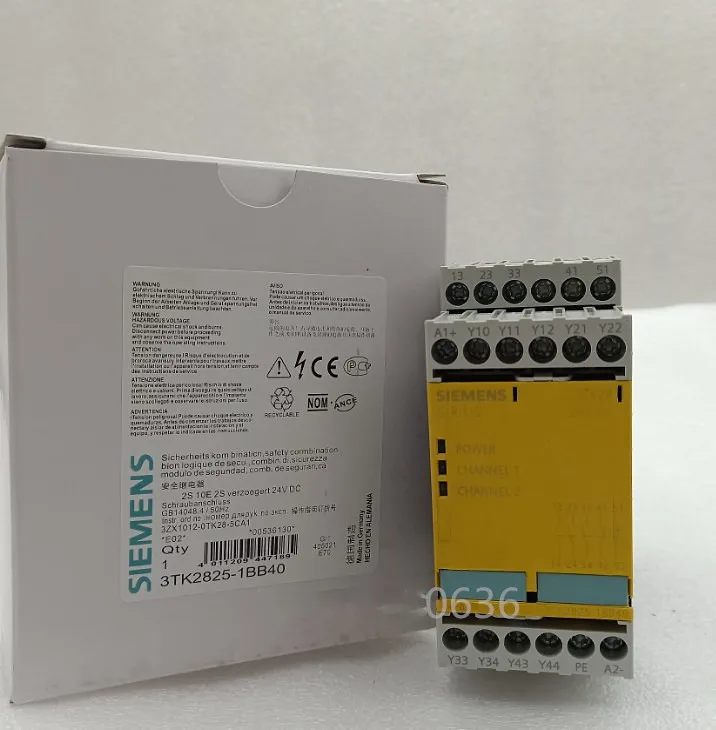 Safety relay 3TK2825/2827-1BB40 3TK2828-1BB40 3TK2827-1BB41