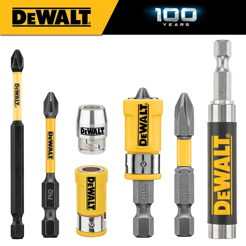 DEWALT Original PH2 89/57MM Drill Bit Hexagonal Sleeve Sets Driver Magnetic Ring Power Tool Part