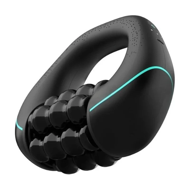 Electric Rolling Percussive Massager Whole Body and Muscle Relief Electric Massage Tool Portable Massager Handheld Massager